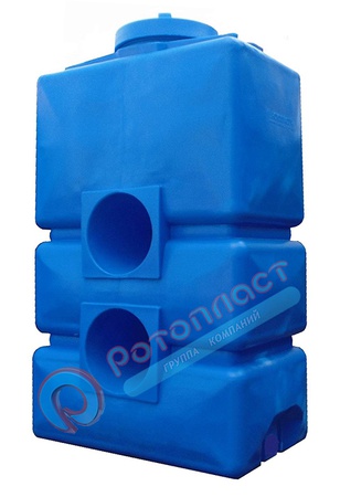 Емкость 1000 л пластиковая призматическая