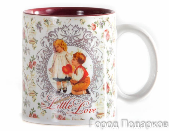 КРУЖКА ПОДАРОЧНАЯ LITTLE LOVE (СЕРДЦЕ)