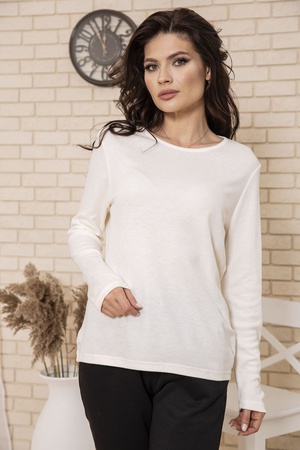 ЛОНГСЛИВ ЖЕНСКИЙ 129R1988 ЦВЕТ МОЛОЧНЫЙ