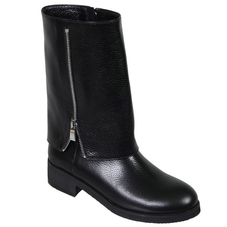 Women&#39;s ankle boots, genuine leather<G607>