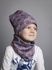 Snood ile çocuk şapkaları