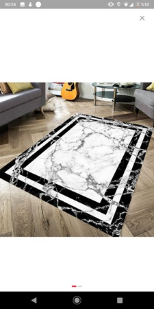 Dijital Baskılı Kaymaz Taban Halı