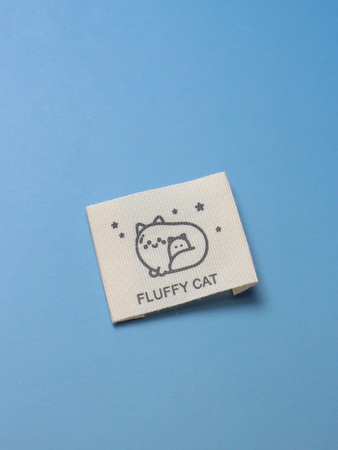 Вшивные печатные этикетки