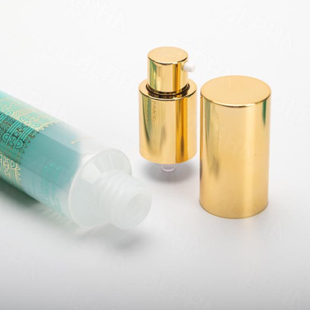 30mm Airless Pump Tube Eco-friendly PE PCR Tubes with Lotion Pump 30ml 50ml Sustainable Sunscreen Lotion Tube BB Cream Tube