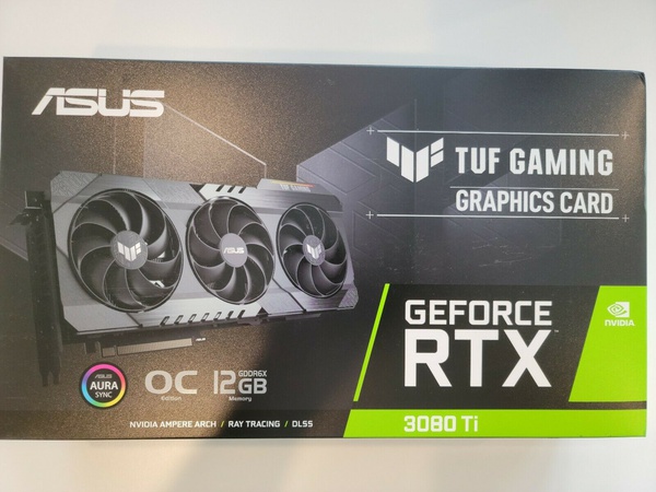 Видеокарта ASUS TUF Gaming GeForce RTX 3080 OC 10 ГБ GDDR6X