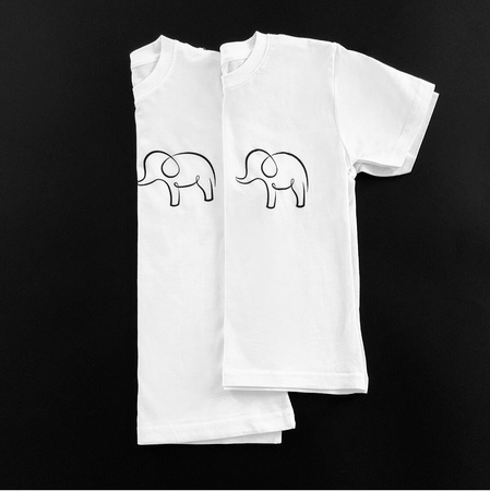 Футболка белая