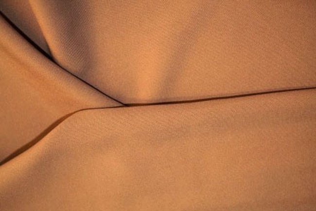 Габардин темно бежевый