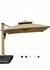 Heavy Duty Cantilever Umbrella – 3m Beaufort 8 Windproof, 8K Dual-Rod Ribs, LED Light – Wholesale