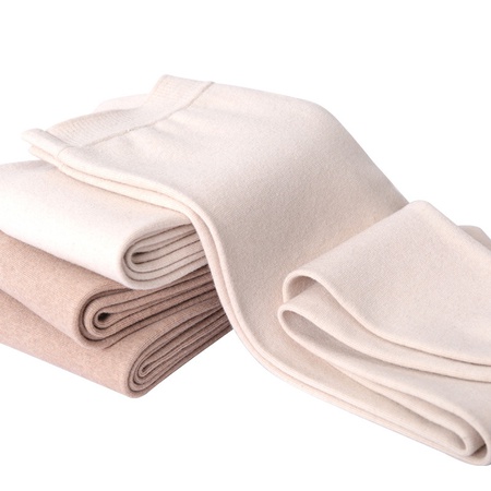 Осенние и зимние новые брюки из овечьей шерсти, мужские шерстяные брюки с двойным утолщением, женские тонкие теплые брюки с высокой талией и флисом