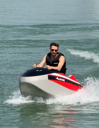 Электрическая мини лодка 18KWT