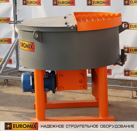 БЕТОНОСМЕСИТЕЛЬ РОТОРНОГО ТИПА EUROMIX 600.200
