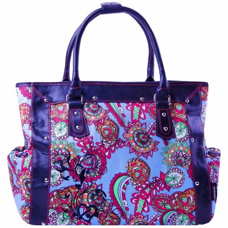 Сумка MK-C90704 Цвет: фиолетовый/голубой1