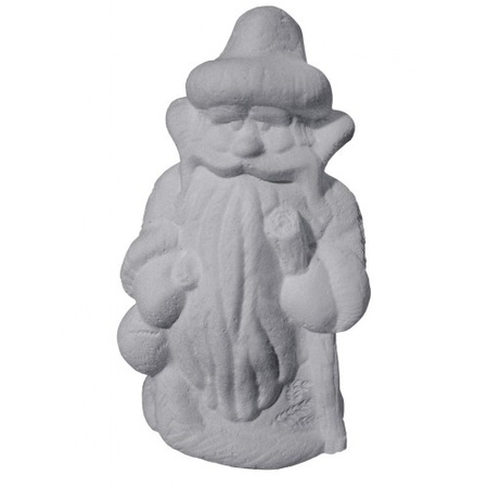 Plaster figure for coloring Santa Claus (D55 *