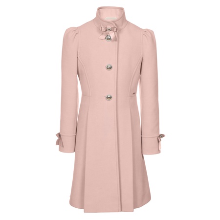 Пальто для девочки драповое