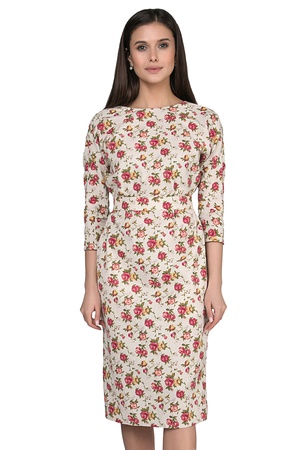 Платье с пуговицами