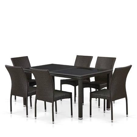 Yapay rattan mobilya seti