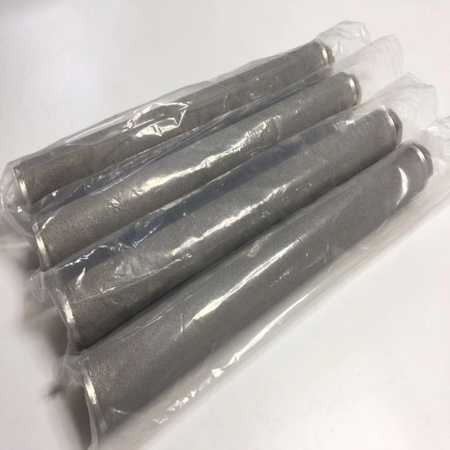 65um M30 Соединение пористый металлический фильтрующий элемент с плоским дном