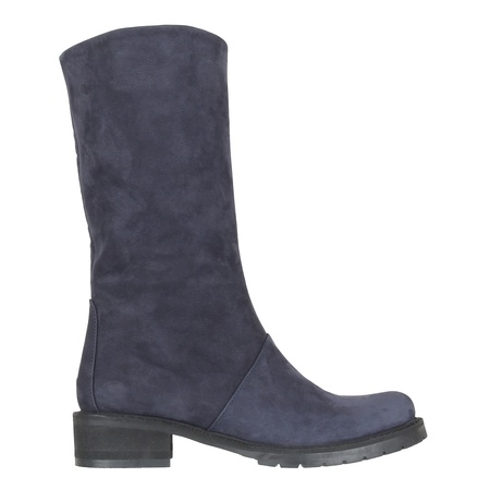 Женские полусапоги, натуральная замша <G901>