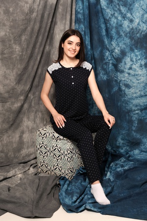 Women's knitted pajamas