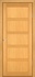 Двери Тип 270ДФ Светлый дуб