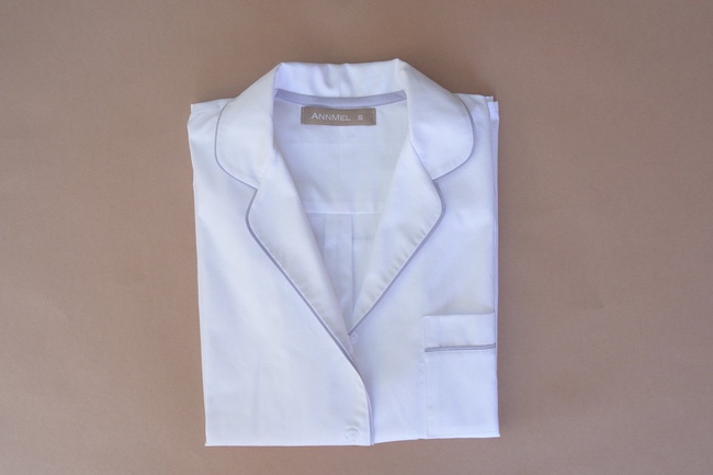 Пижама из хлопка с шортами