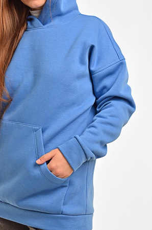 Худи с капюшоном тёплое