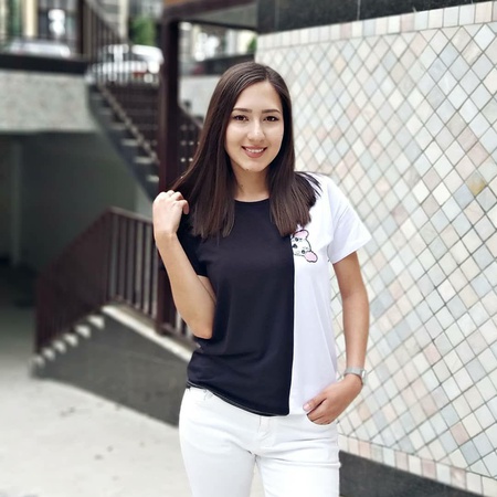 Футболка женская с принтом