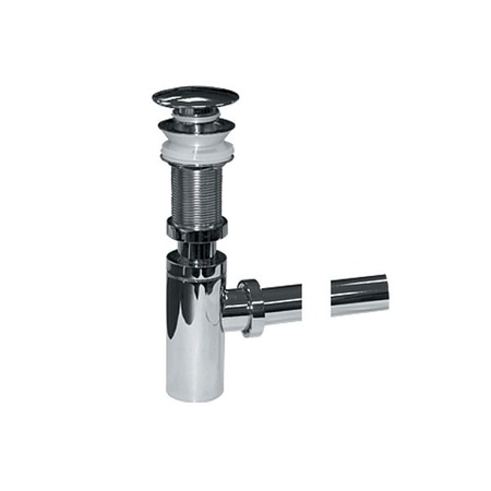 Выпуск сифон + автопробка (в стену)