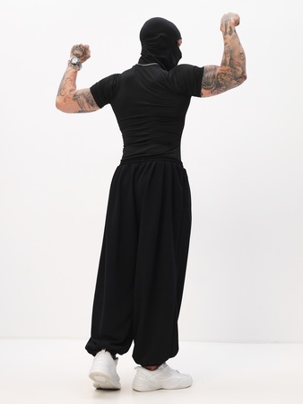 Штаны Тоджи укороченные широкие