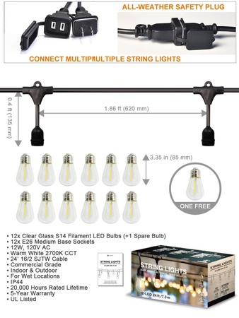 Ретро герлянды