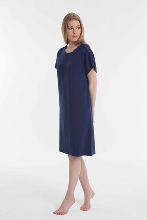 Night Dress %48 cotton /%48 modal / %4 elasten