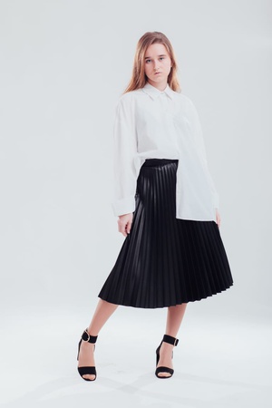 Юбка, жакет, рубашка, блуза