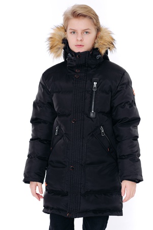 Sanat. 3522 Erkek çocuk için dolgu polyesterli ceket, çözüm. 146-176