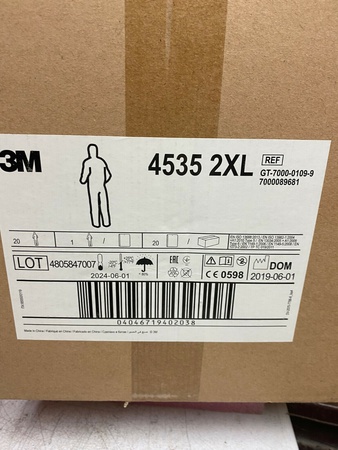 КОСТЮМ ЗАЩИТНЫЙ ТИП 5/6 ОДНОРАЗОВЫЙ