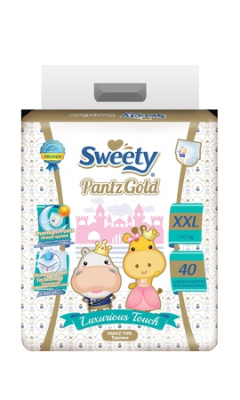Подгузники-трусики Sweety Pantz Gold