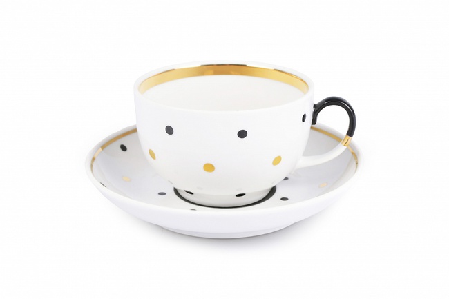 Чайная пара "Горошек" авт.рос.Безенкова М.Л.