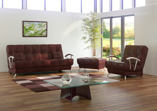 Sofa "Palmira Chrome"