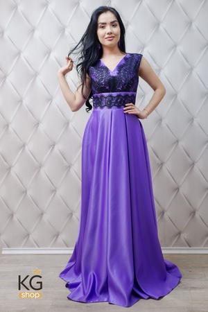 Платье с кружевом "Джиорджина"