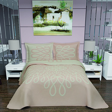 Infinity Collection Nevresim Takımı Pembe