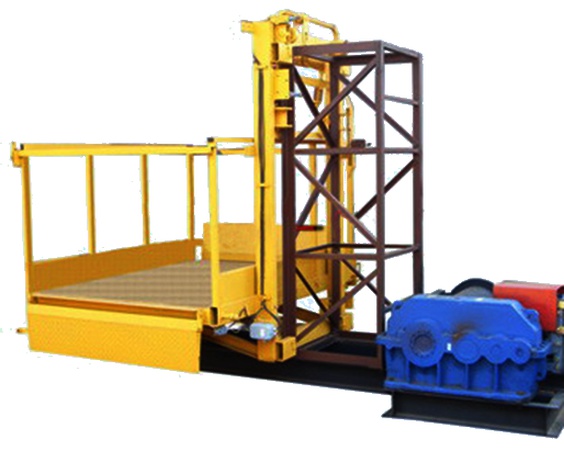 Строительный мачтовый подъемник ПМГ 1500 кг