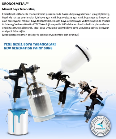 Kronos Metal Professional Manual Paint Gun