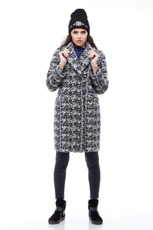 Пальто Лора, крупное букле Италия