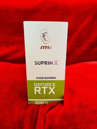 Nvidia Geforce MSI RTX 3090 TI Supreme X 24 ГБ GDDR 6X Новинка