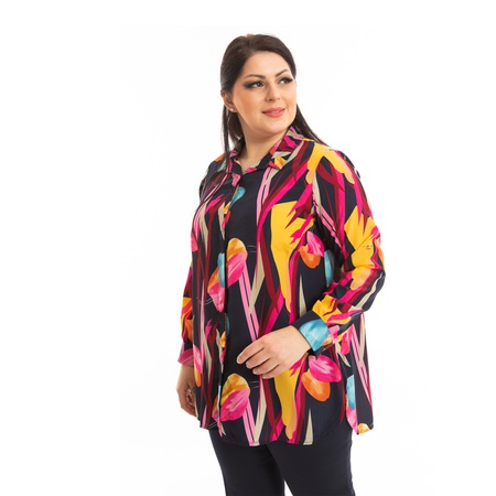 Büyük Beden Klasik Patlı Gömlek