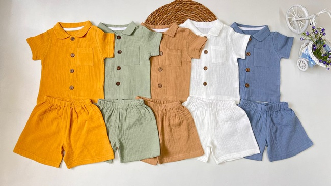 Комплект из муслина для мальчиков