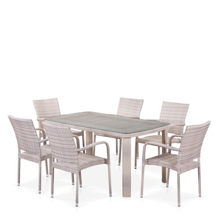 Yapay rattan mobilya seti