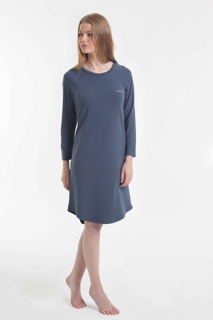 Night dress, SHIRT% 48 cotton /% 48 modal / 4% elastic