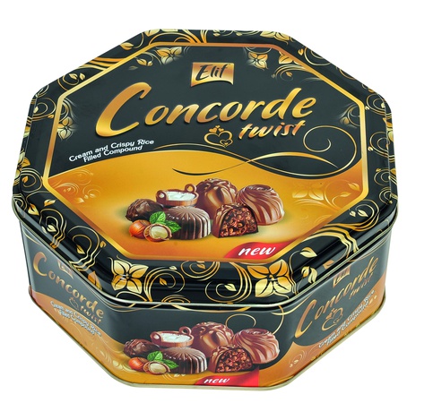 Шоколадные конфеты в Ж/Б упаковке