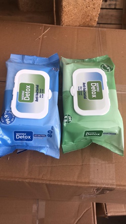 Anti-Bacterial Wet Wipes 80 pcs