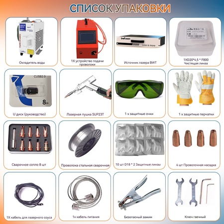 BWT волоконный лазерный сварочный аппарат, ручной 4 в 1, сварочный аппарат для очистки, резки, пайки, для всех металлов